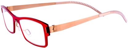 4886 Air 2 Series Col. UG (Red front + rose gold temples)