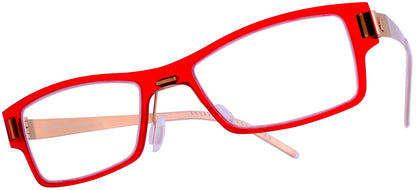 4886 Air 2 Series Col. UG (Red front + rose gold temples)